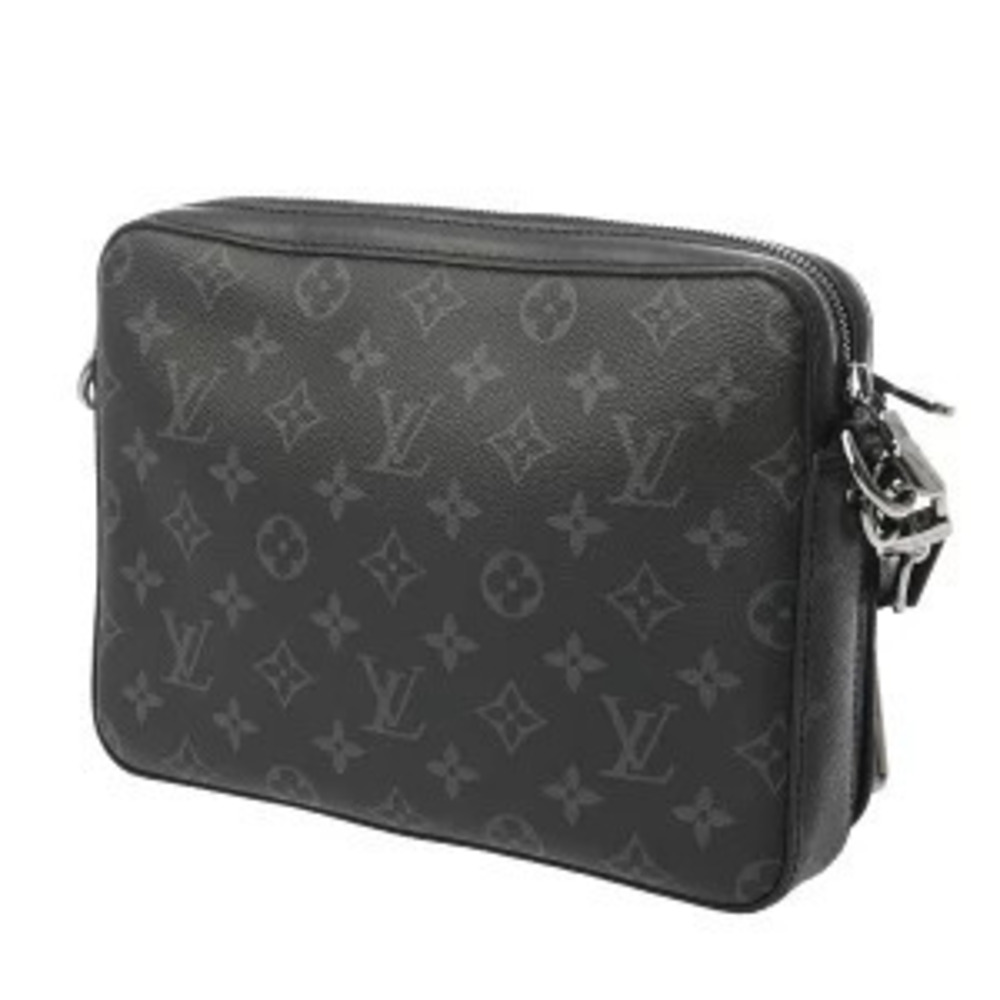 Louis Vuitton Eclipse Black Bag Messenger Trio Reverse Shoulder Black